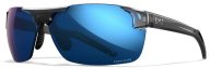 Wiley X - WX  Prime Gloss Crystal Grey CAPTIVATE Polarised Blue Mirror