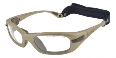 PROGEAR EYEGUARD - Clear - Matte Khaki - 130