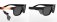 Wiley X - WX Sierra Matte Black CAPTIVATE Polarised Blue Mirror